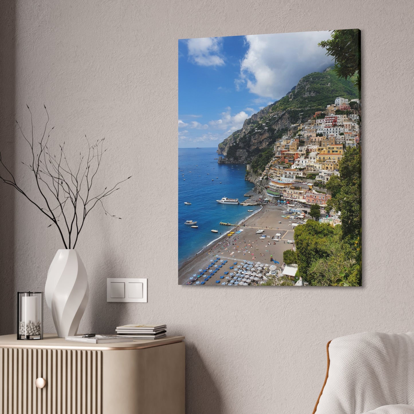 Copy of Copy of Copy of Coastal Sunset Canvas Art - 15" Stretched Wall Decor