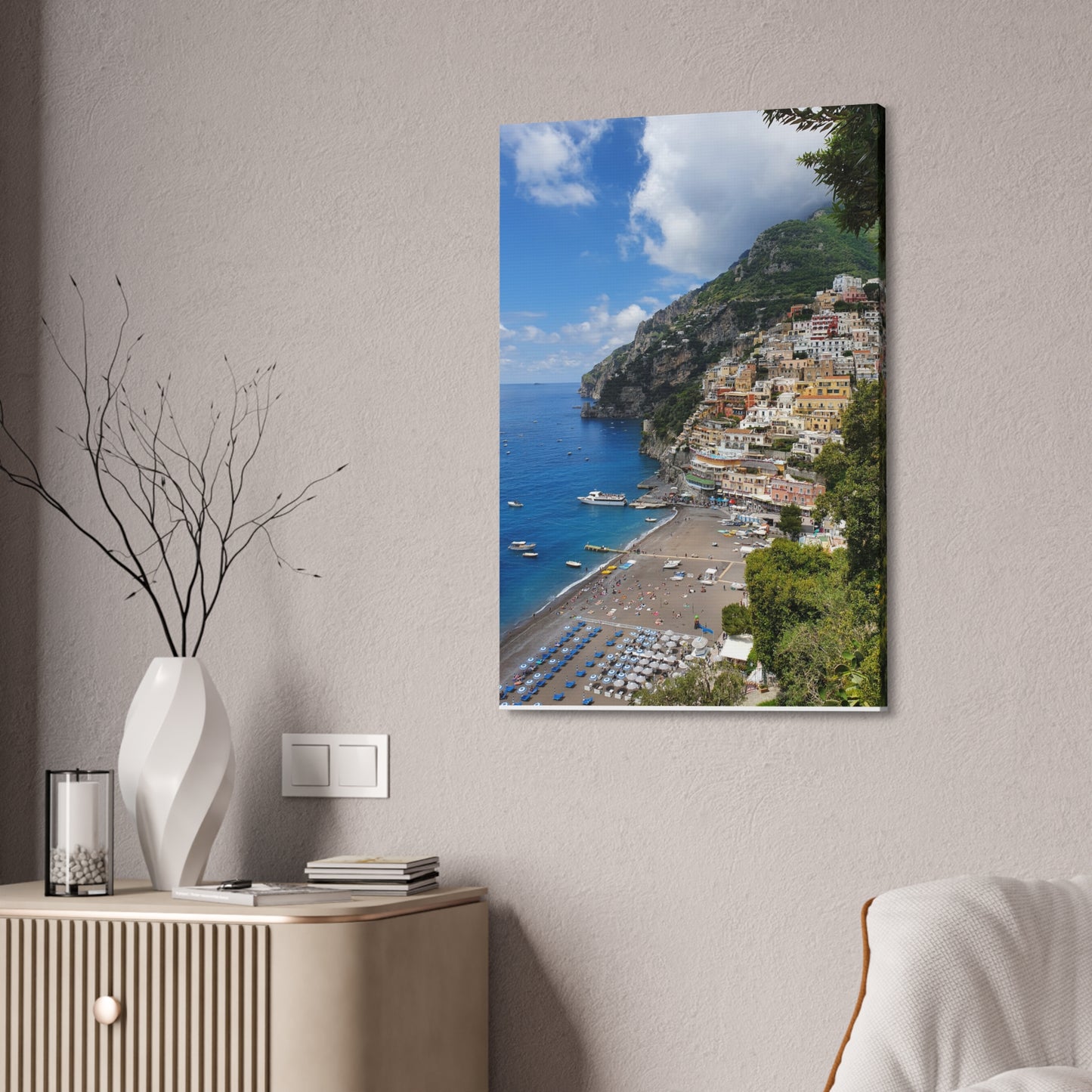 Copy of Copy of Copy of Coastal Sunset Canvas Art - 15" Stretched Wall Decor