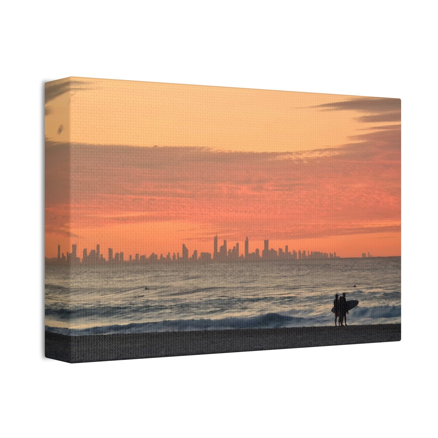 Coastal Sunset Surfer - Gold Coast, Australia