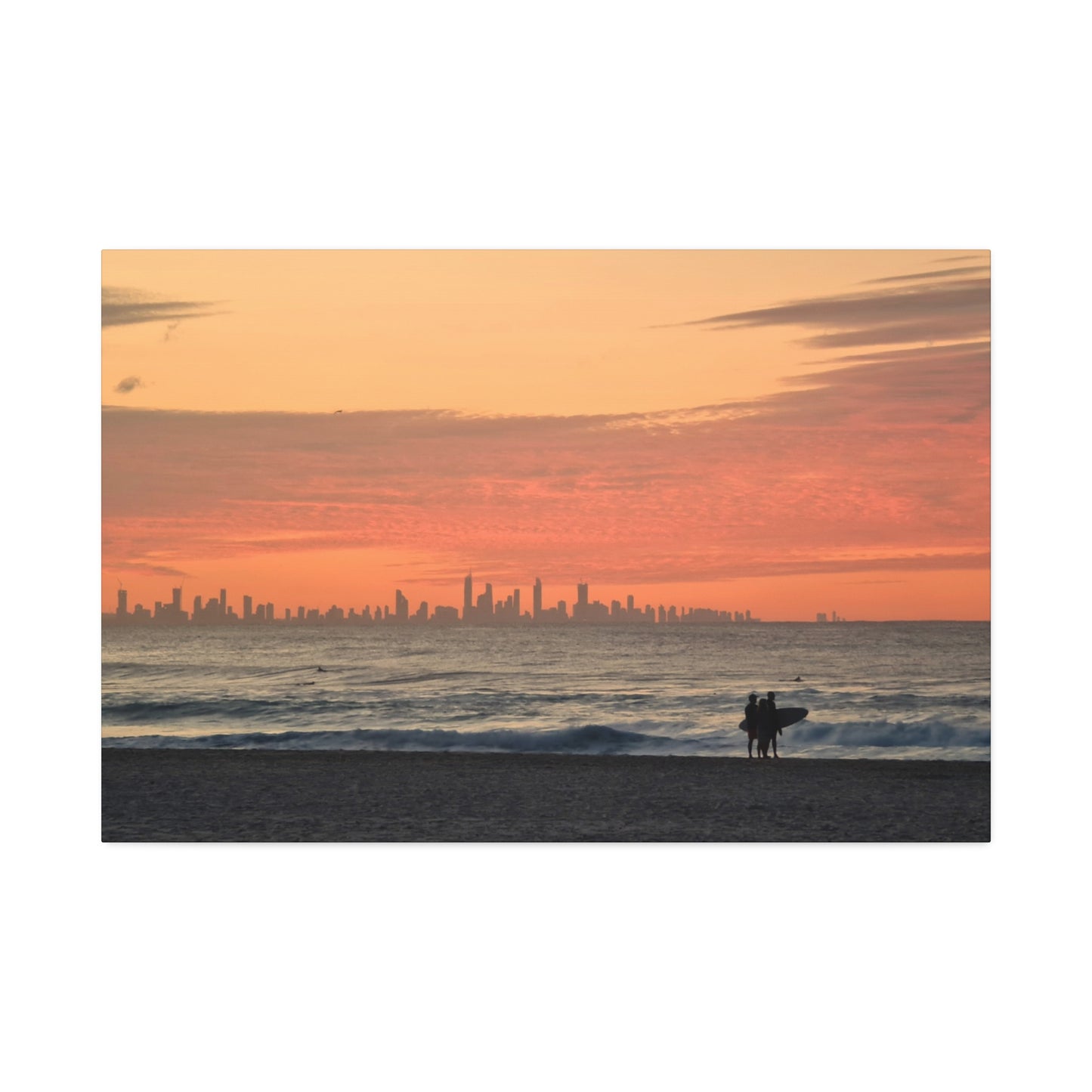 Coastal Sunset Surfer - Gold Coast, Australia