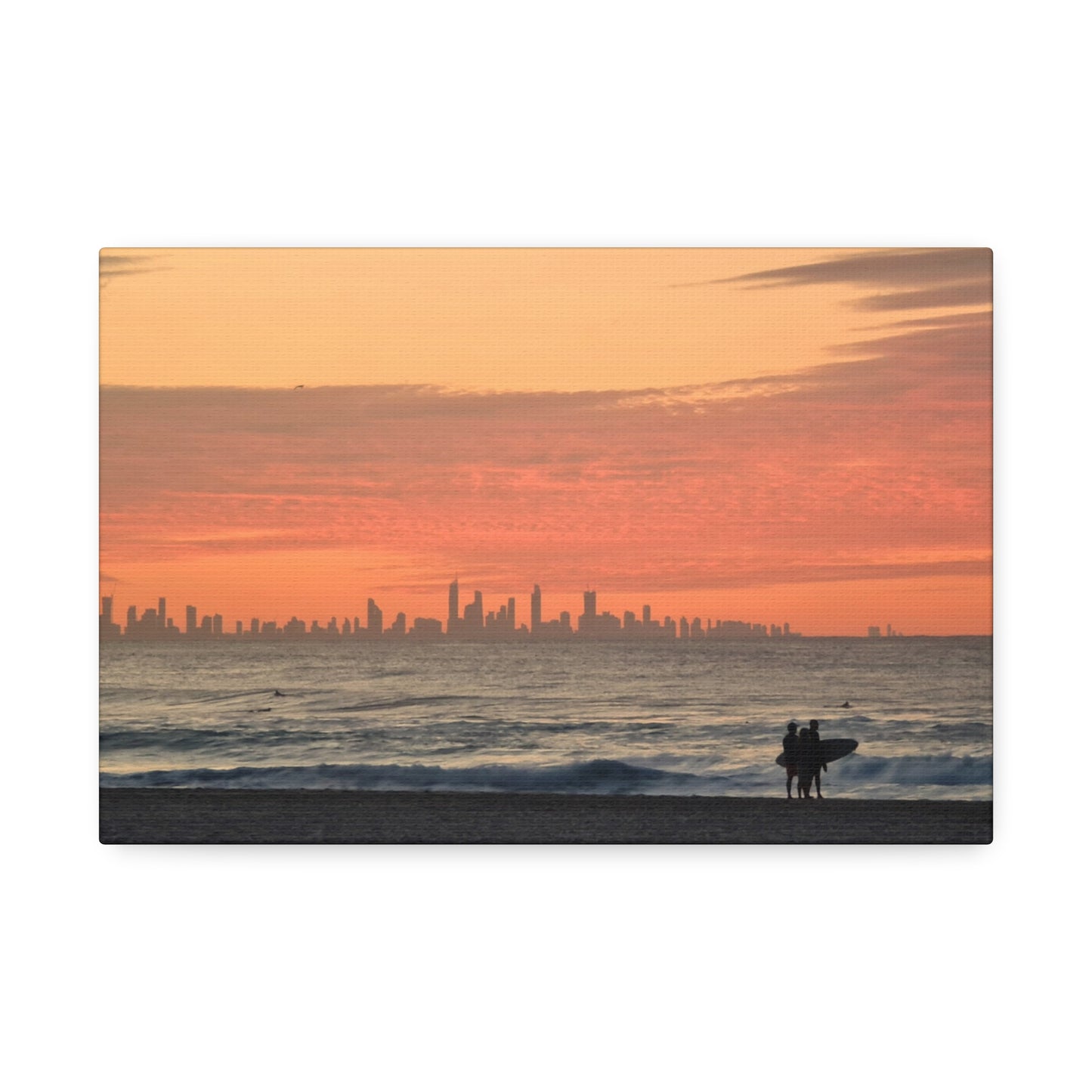 Coastal Sunset Surfer - Gold Coast, Australia