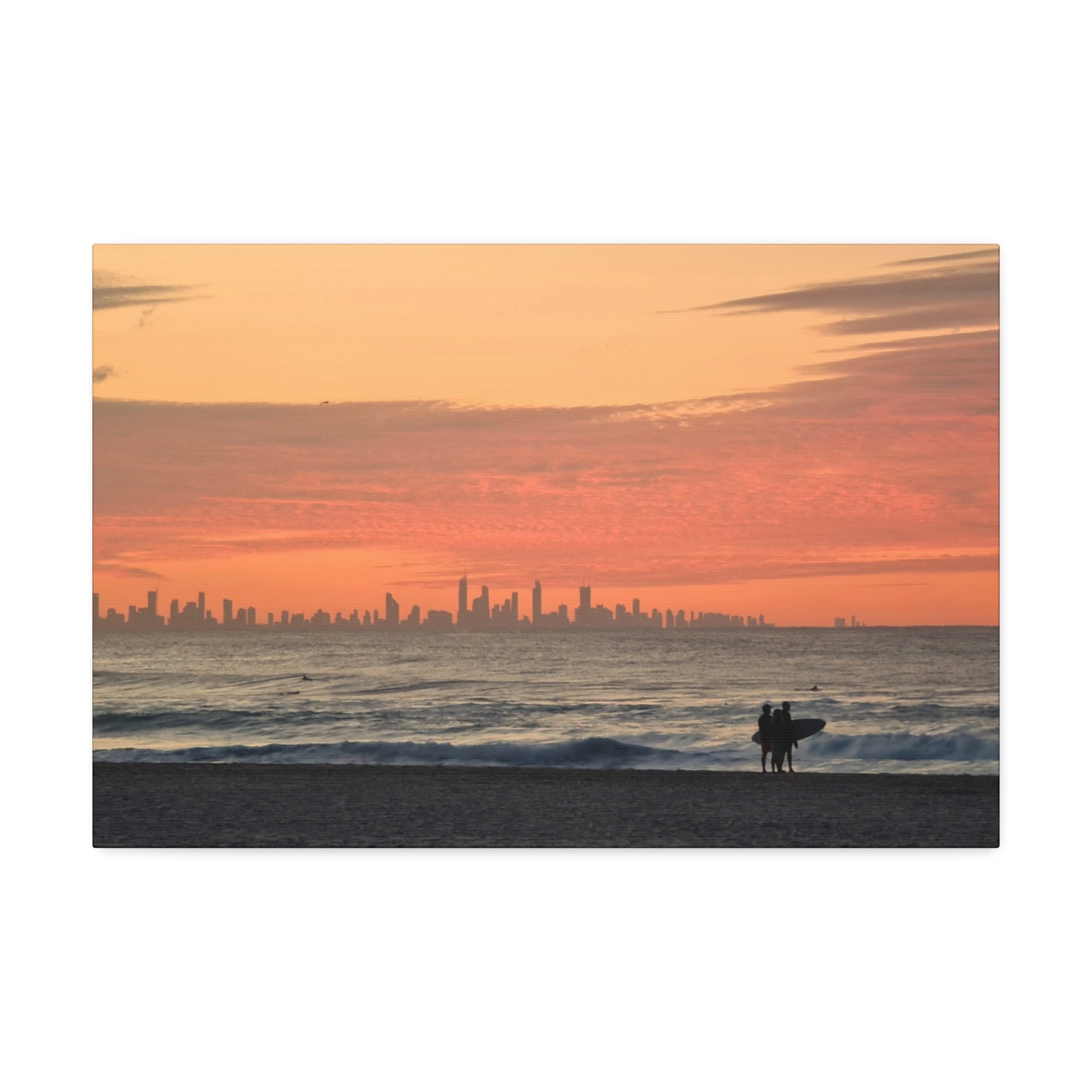 Coastal Sunset Surfer - Gold Coast, Australia